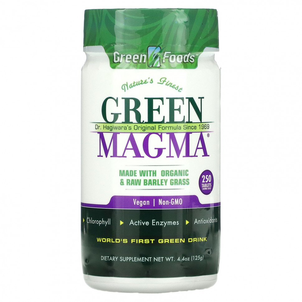  Green Foods, Green Magma, 500 , 250   Iherb ()