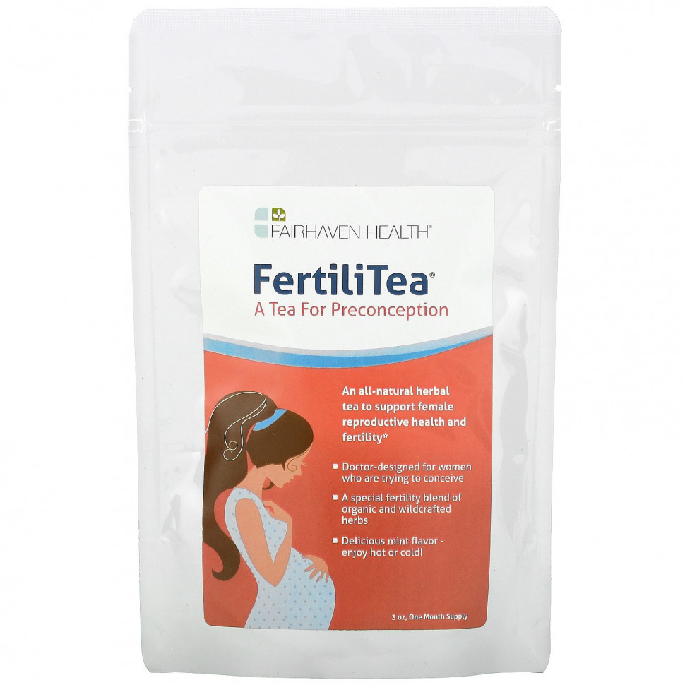  Fairhaven Health, Fertili Tea, 3   Iherb ()