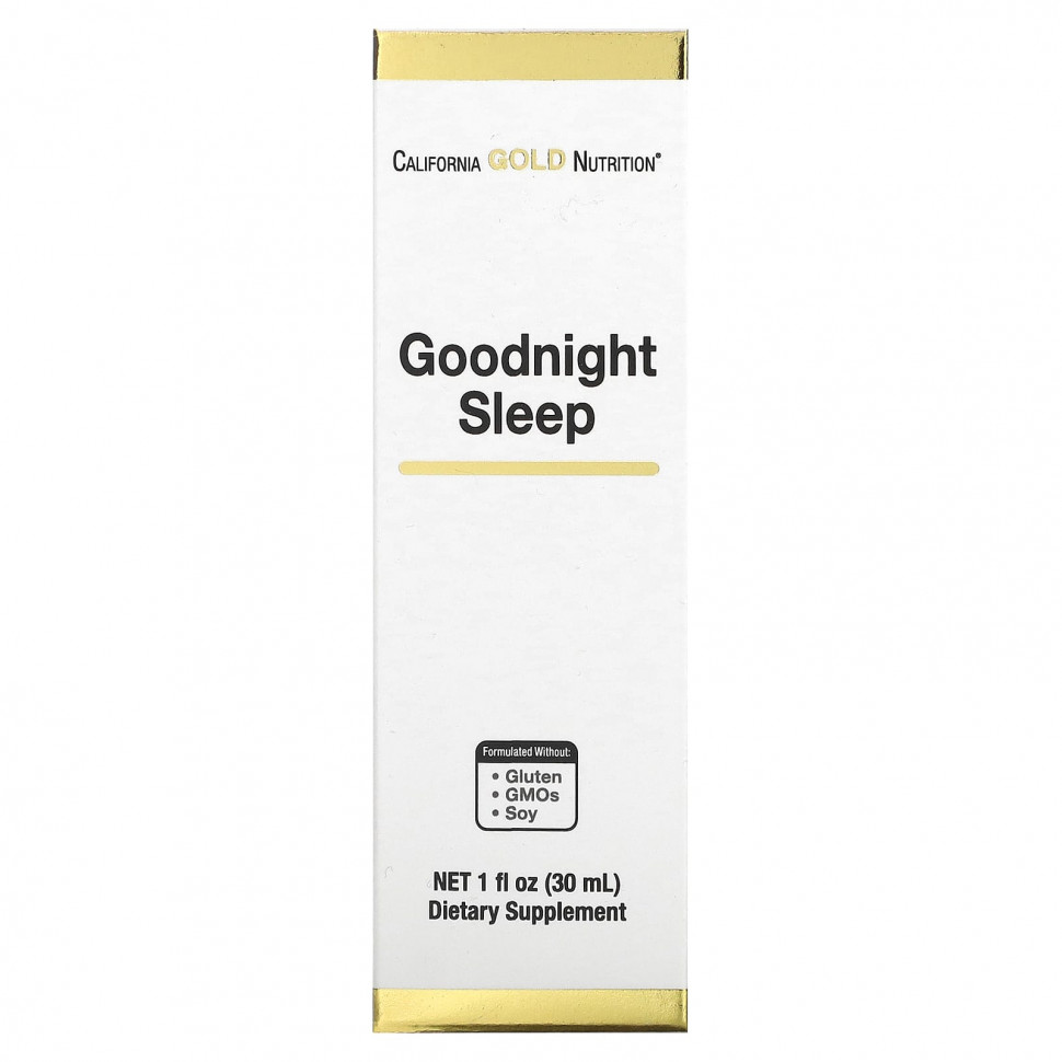 California Gold Nutrition, Goodnight Sleep,    , 30  (1 . )    , -, 