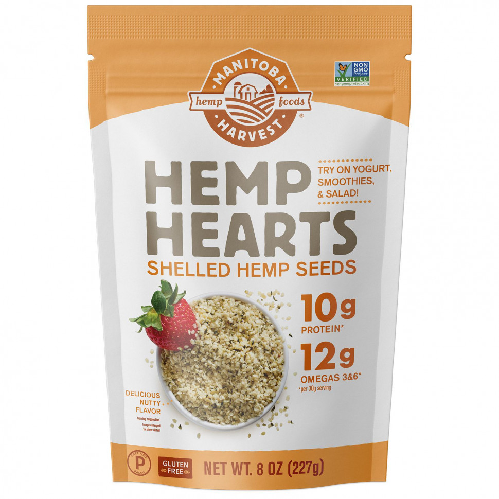 Manitoba Harvest, Hemp Hearts,   ,   , 227  (8 )    , -, 