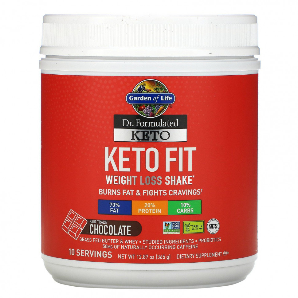 Garden of Life, Dr. Formulated, Keto Fit,   , , 365  (12,87 )    , -, 