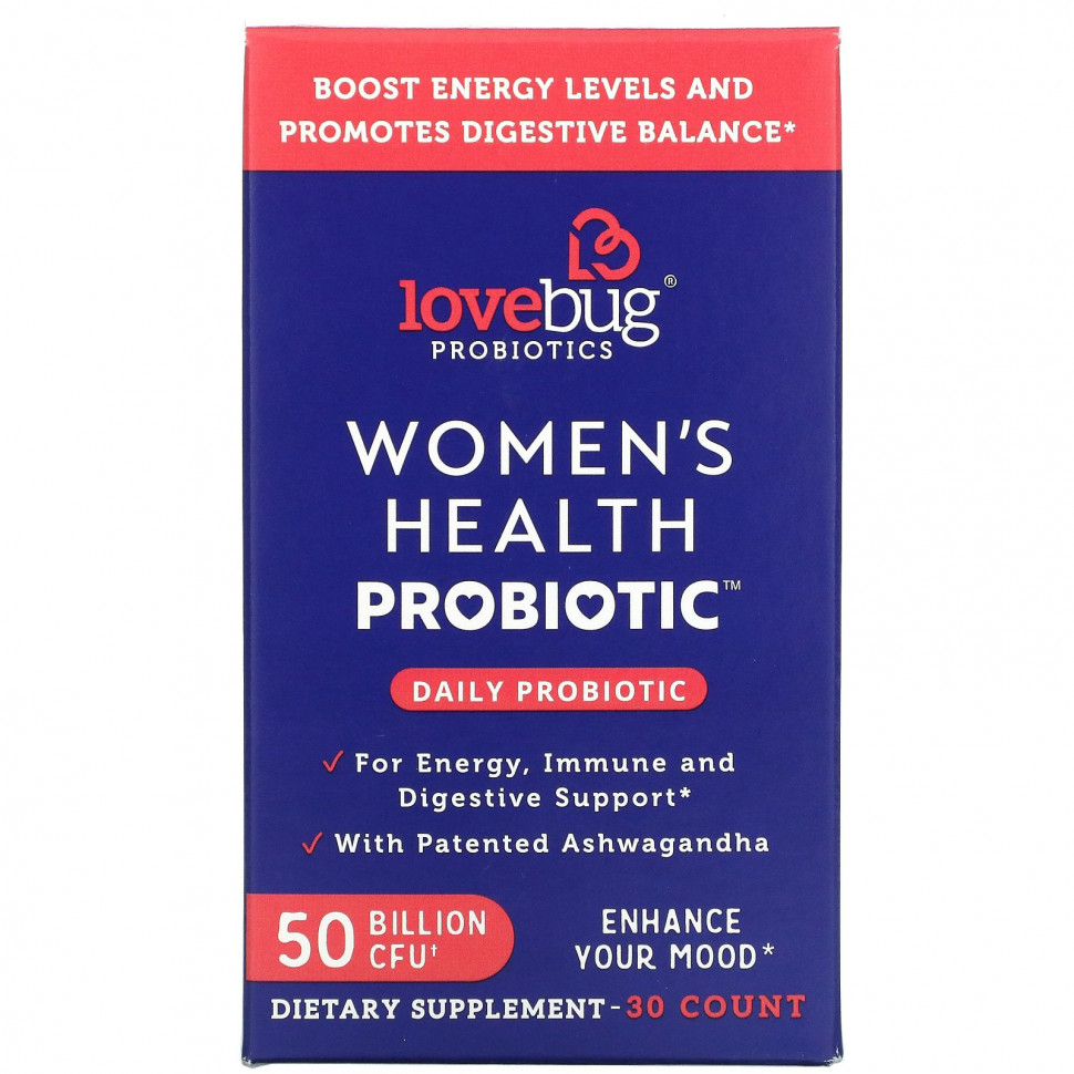 LoveBug Probiotics,    ,  , 50  , 30 .    , -, 