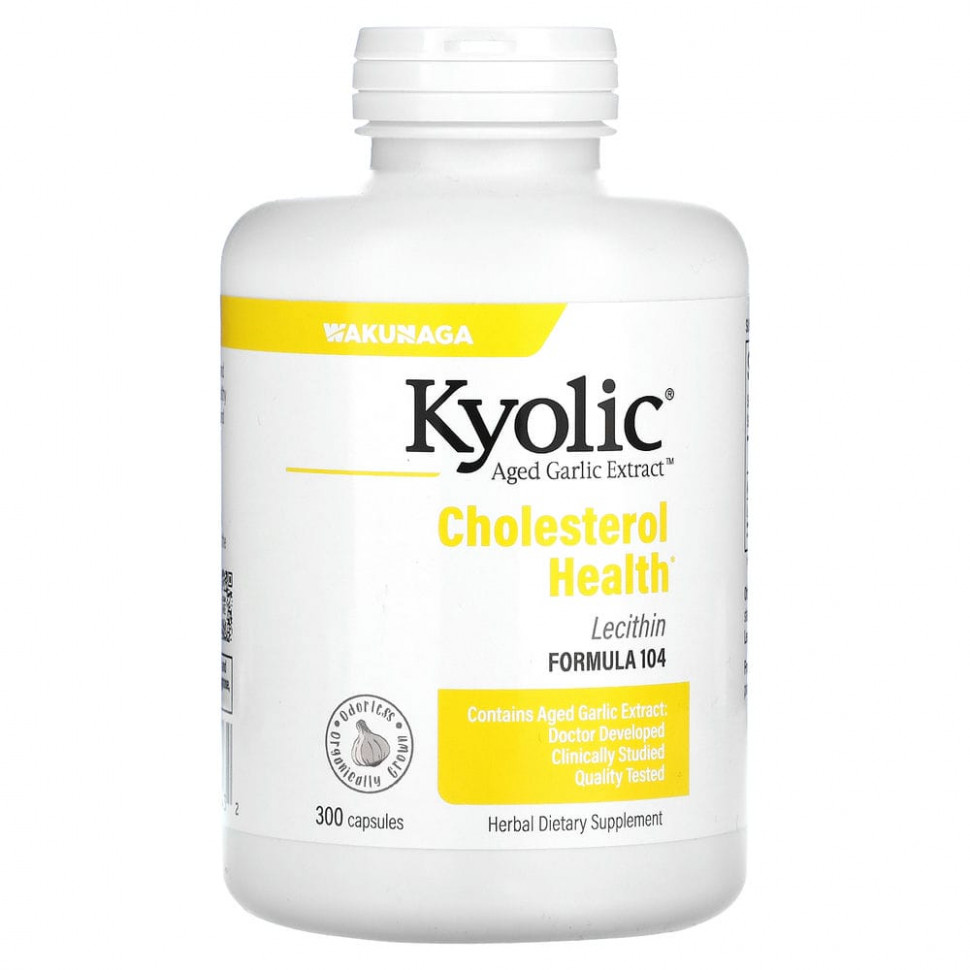 Kyolic, Aged Garlic Extract,    ,      104, 300     , -, 