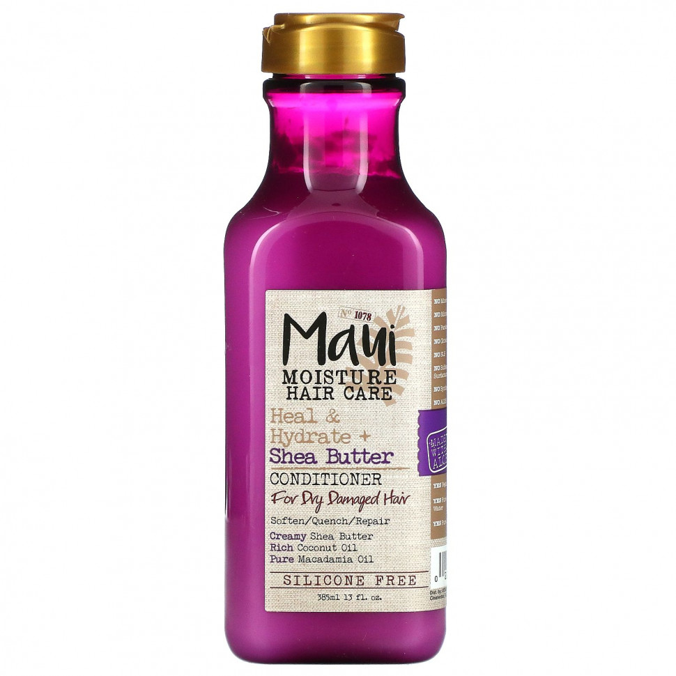 Maui Moisture, Heal & Hydrate + Shea Butter, ,  ,  , 385  (13 . )    , -, 