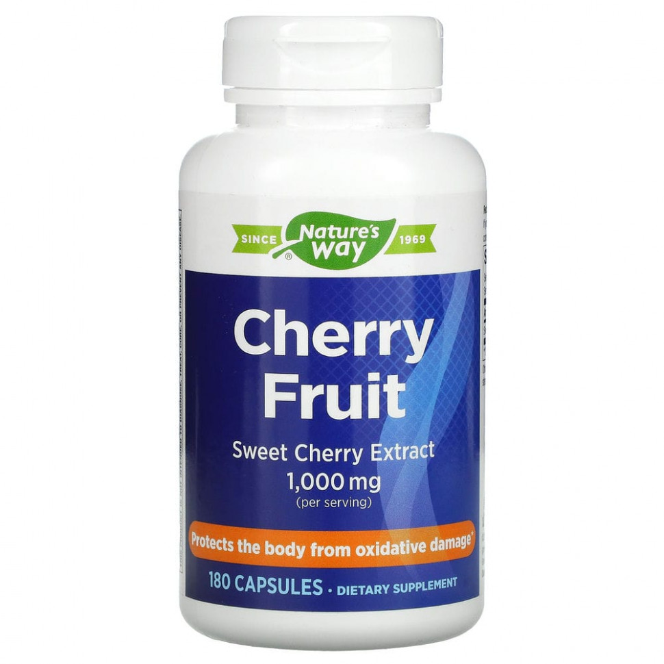 Nature's Way, Cherry Fruit,  , 500 , 180     , -, 