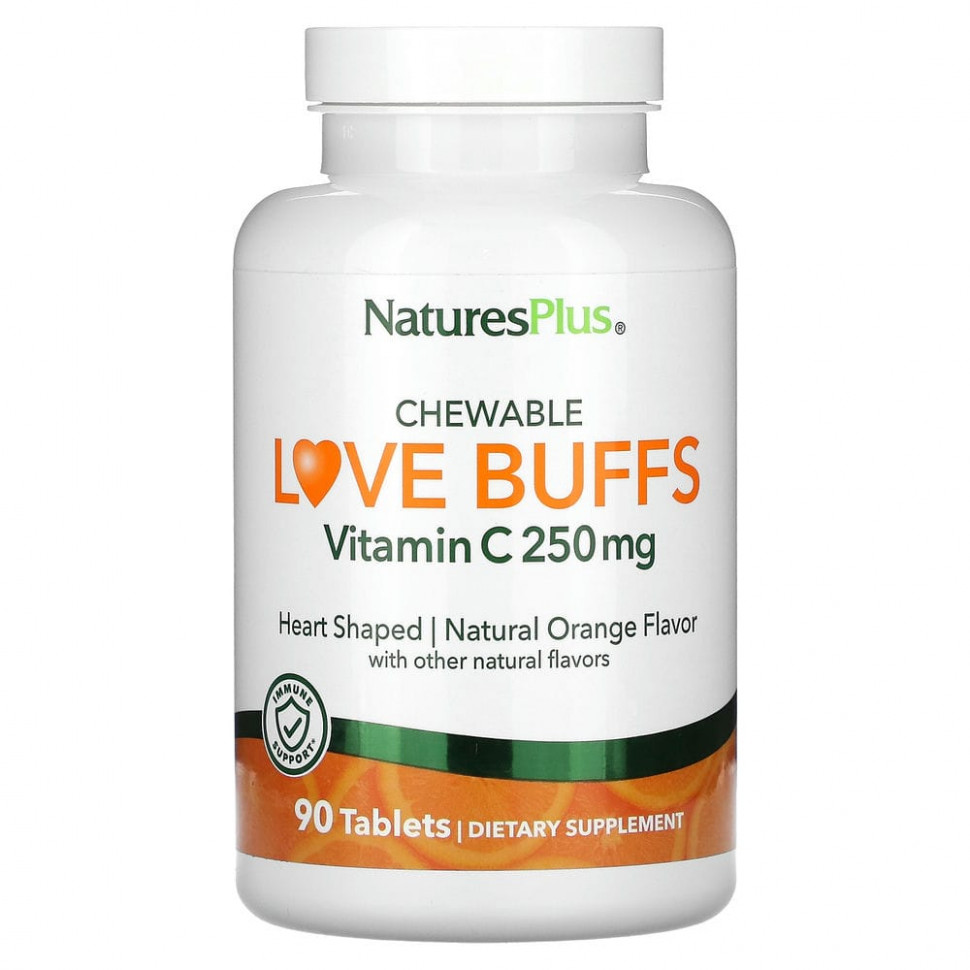 NaturesPlus, Chewable Love Buffs,  C,  , 250 , 90     , -, 