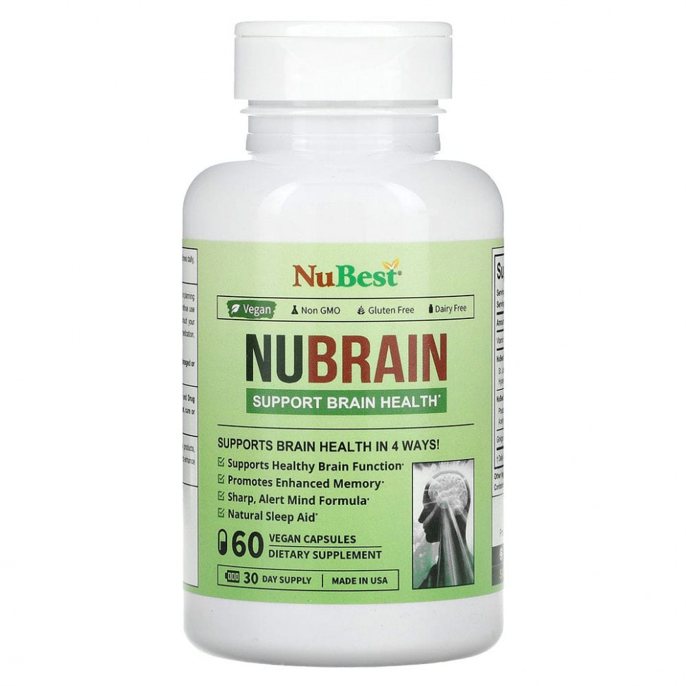  NuBest, Nubrain`` 60    Iherb ()