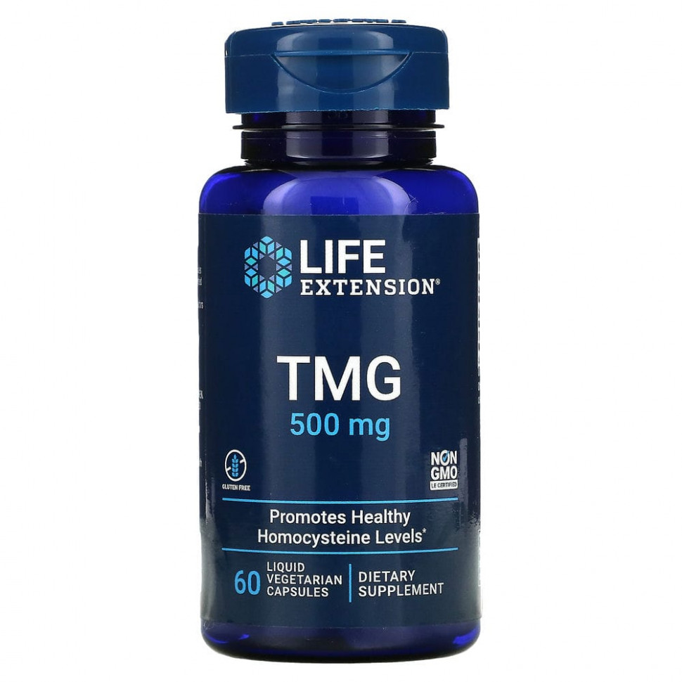 Life Extension, TMG, , 500 , 60        , -, 