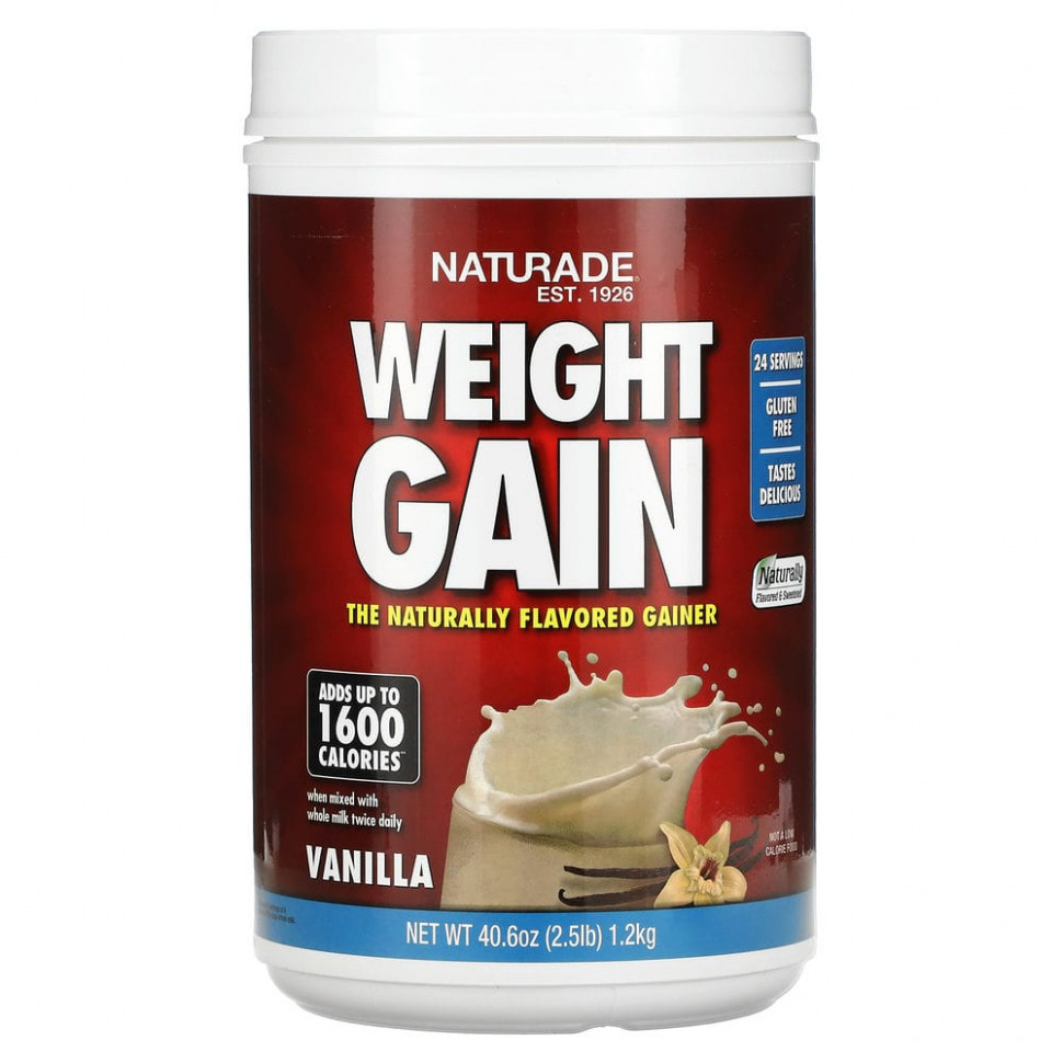 Naturade, Weight Gain,    , , 1,1  (2,5 , 40,6 )    , -, 