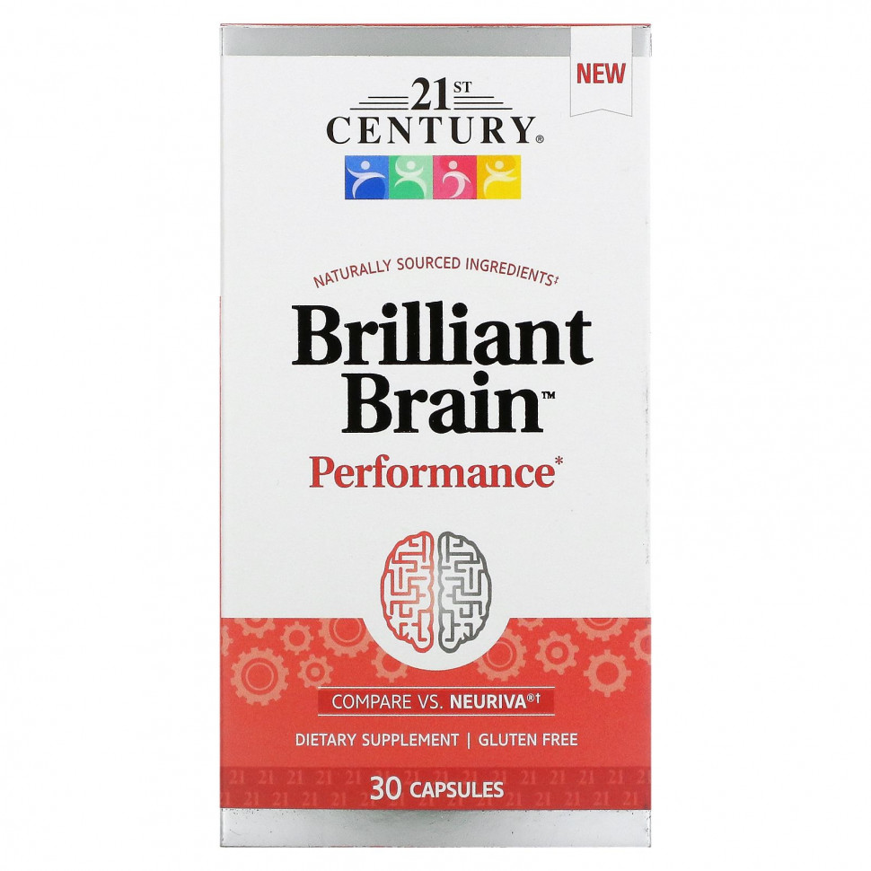  21st Century, Brilliant Brain, 30   Iherb ()