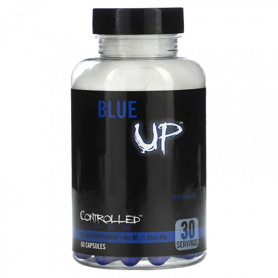 Controlled Labs, Blue Up, Test Complex, 60     , -, 