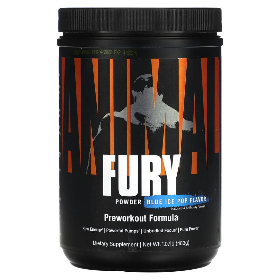 Animal, Fury Powder, Blue Ice Pop, 483  (1,07 )    , -, 