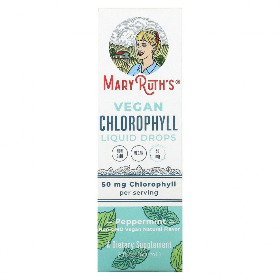 MaryRuth Organics, Vegan Chlorophyll Liquid Drops,  , 16,6 , 60  (2 . )    , -, 