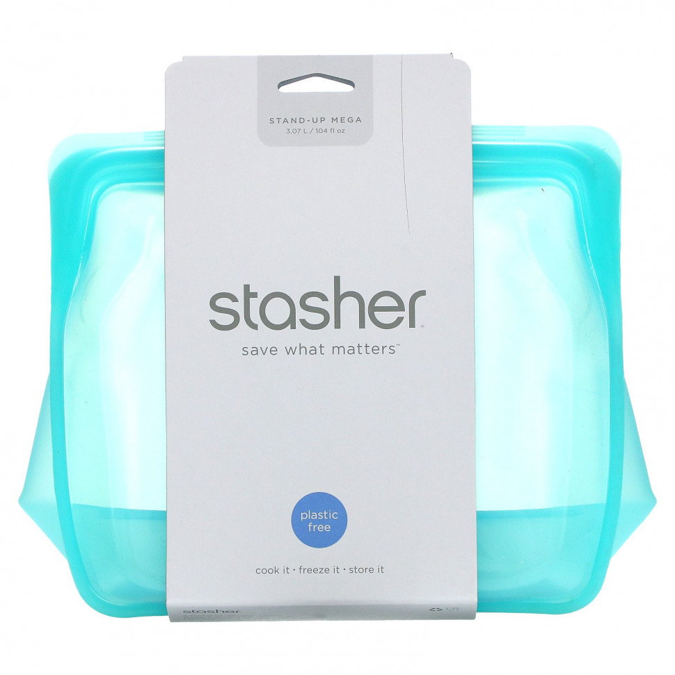 Stasher, Stand-Up Mega, , 3,07  (104 . )    , -, 