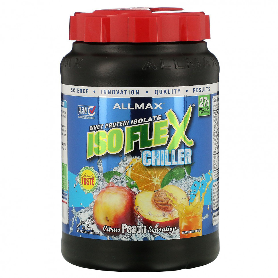 ALLMAX Nutrition, Isoflex Chiller,  100%-    (  ,  ), - , 2  (907 )    , -, 