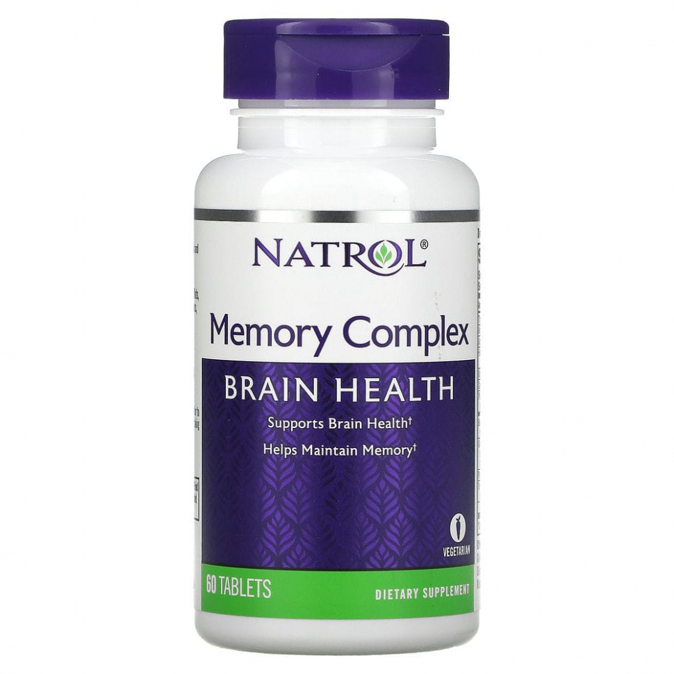 Natrol, Memory Complex,  , 60     , -, 