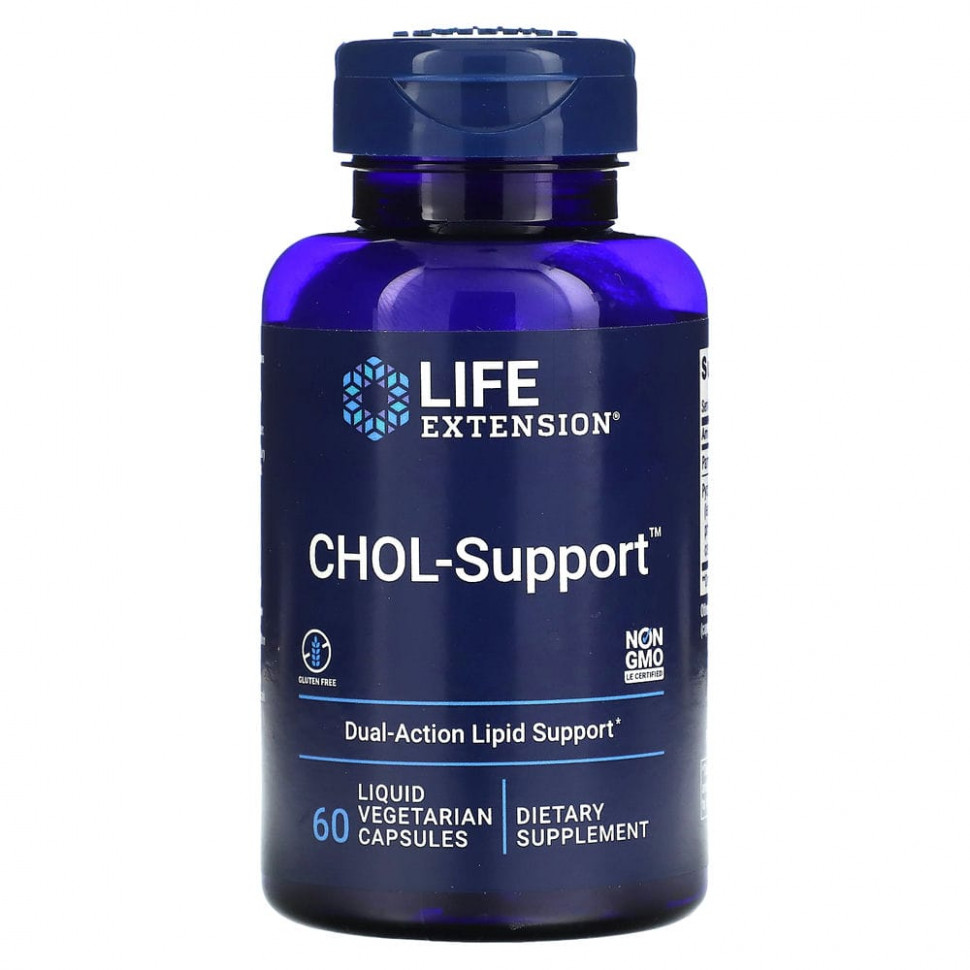 ���������� Life Extension, CHOL-Support, 60 ������ �������������� ������  Iherb (������)