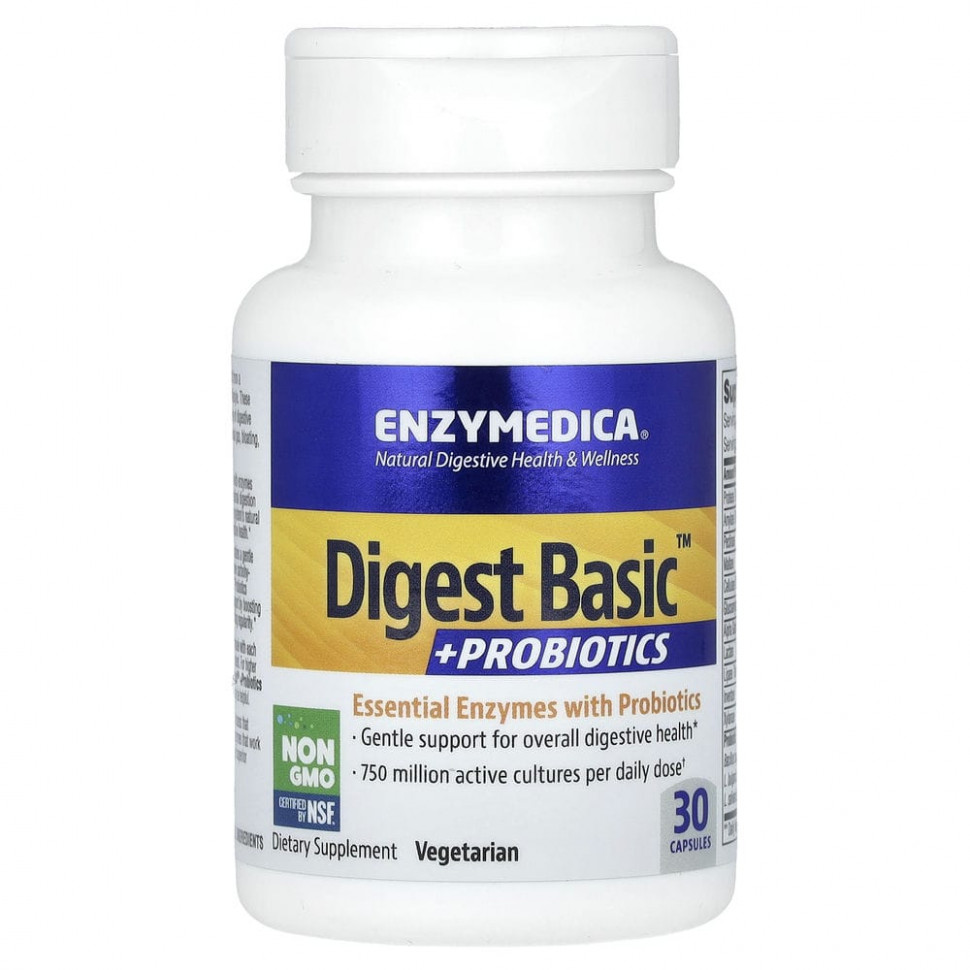 Enzymedica, Digest Basic,   , 30     , -, 