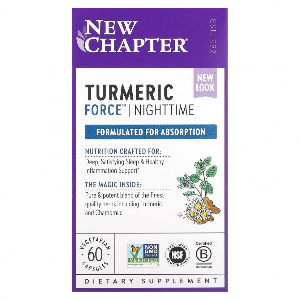 New Chapter, Turmeric Force,    , 60      , -, 