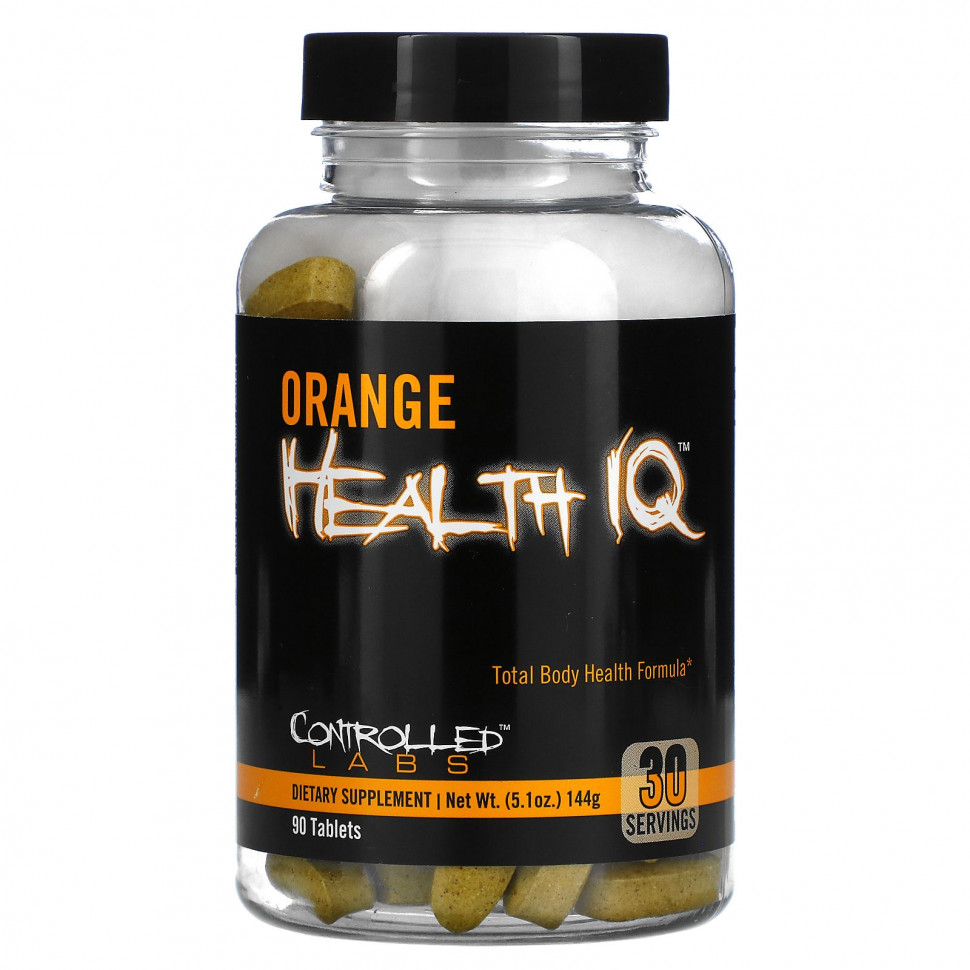 Controlled Labs, Orange Health IQ, 90     , -, 