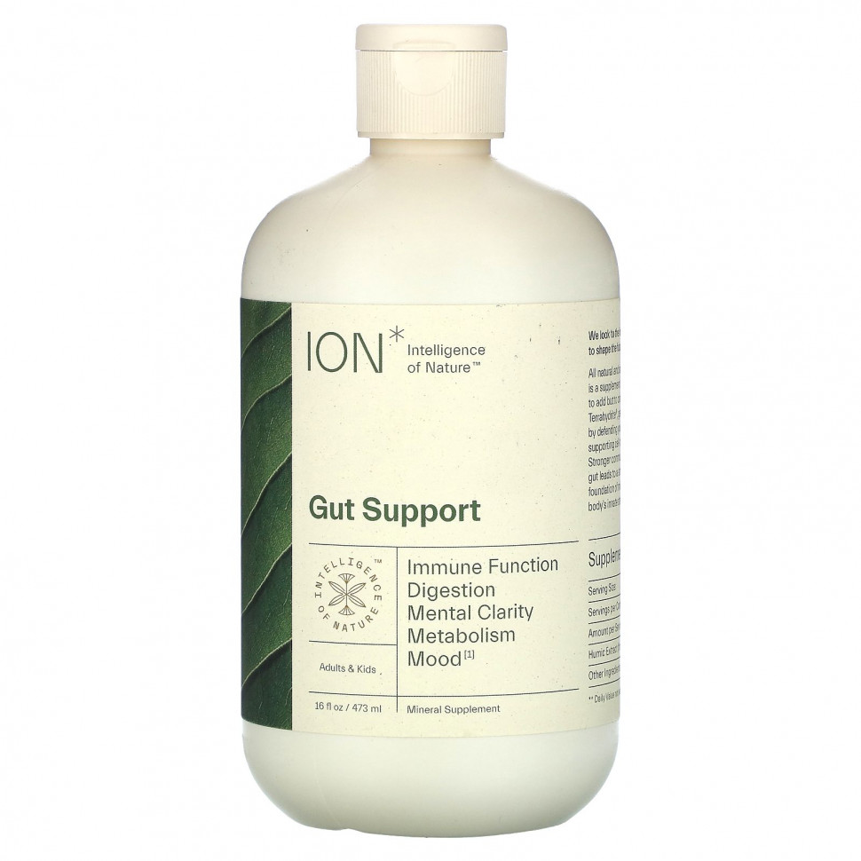 ION Biome, Gut Health, Mineral Supplement, 16 fl oz (473 ml)    , -, 