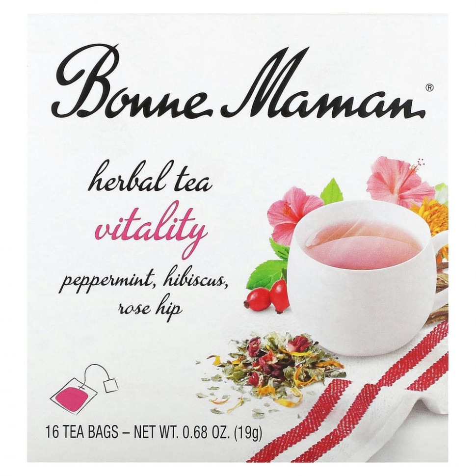 Bonne Maman, Herbal Tea, Vitality,  , 16  , 19  (0,68 )    , -, 