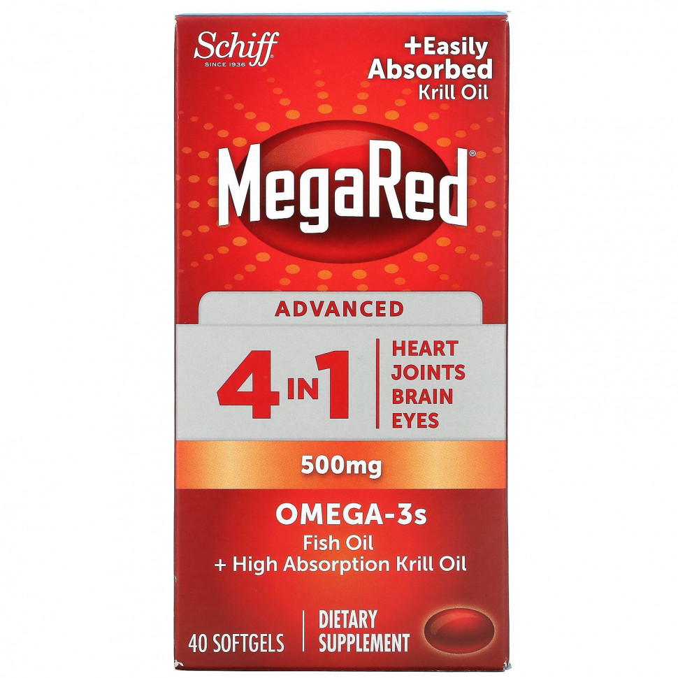 Schiff, MegaRed, Advanced 4  1 -3, 500 , 40      , -, 