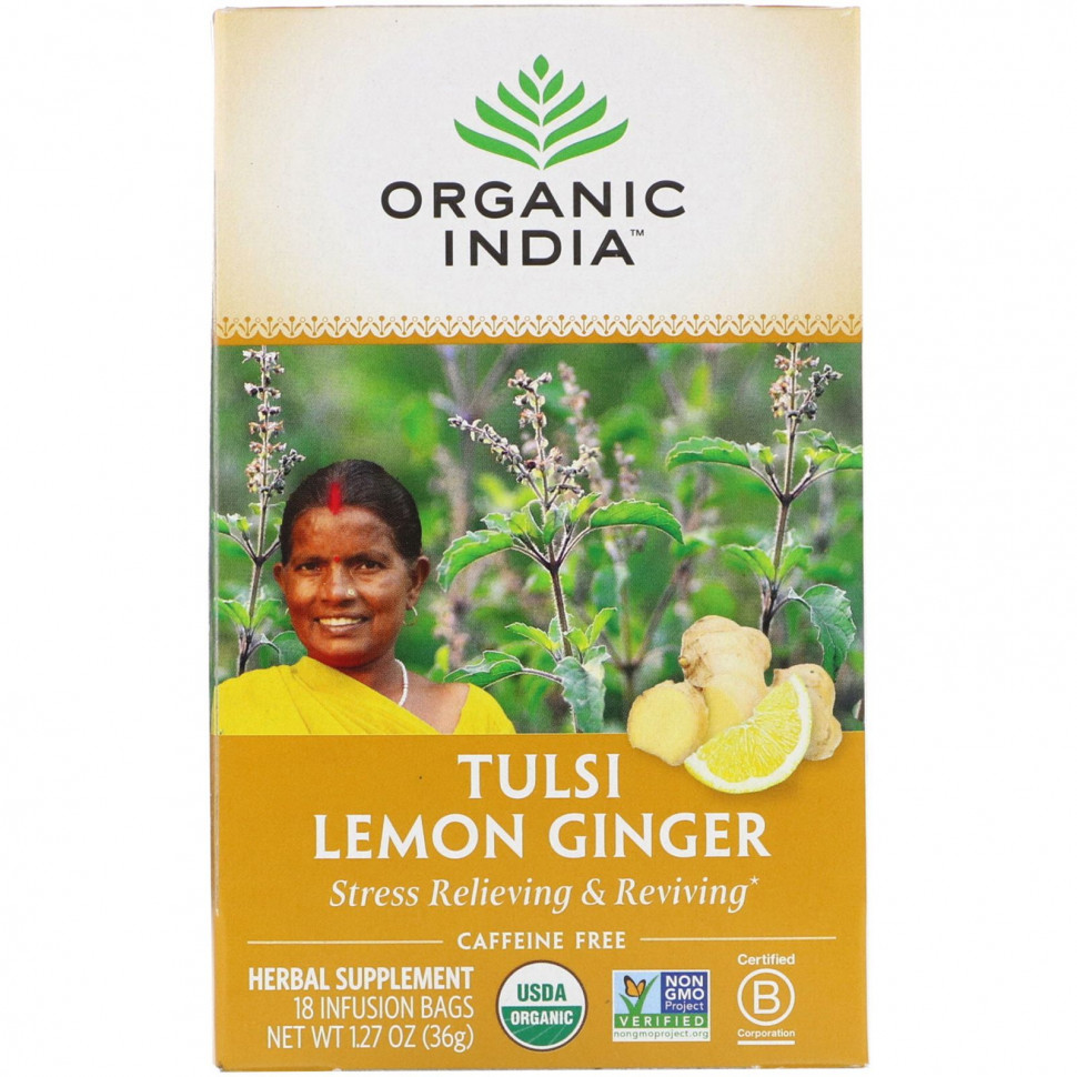 Organic India,   ,   ,  , 18 , 36  (1,27 )    , -, 