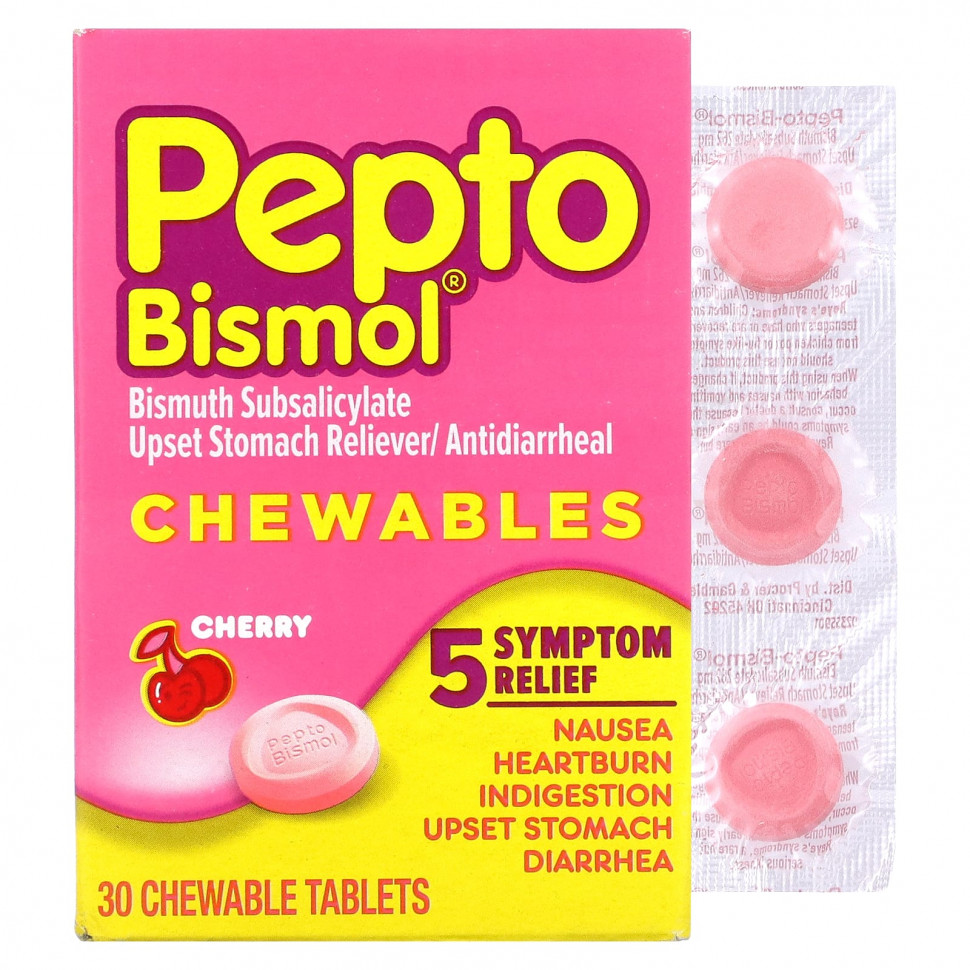  Pepto Bismol,  , , 30    Iherb ()