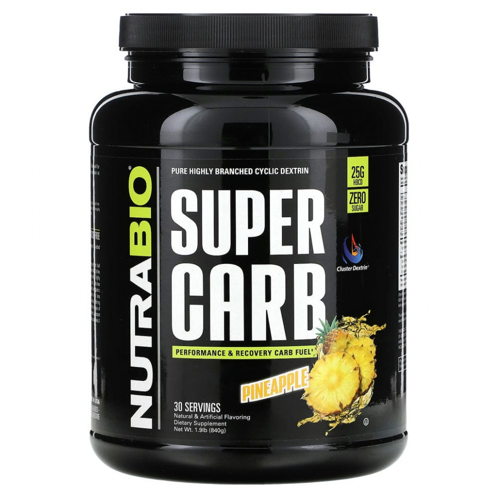  Nutrabio Labs, Super Carb, , 840  (1,9 )  Iherb ()