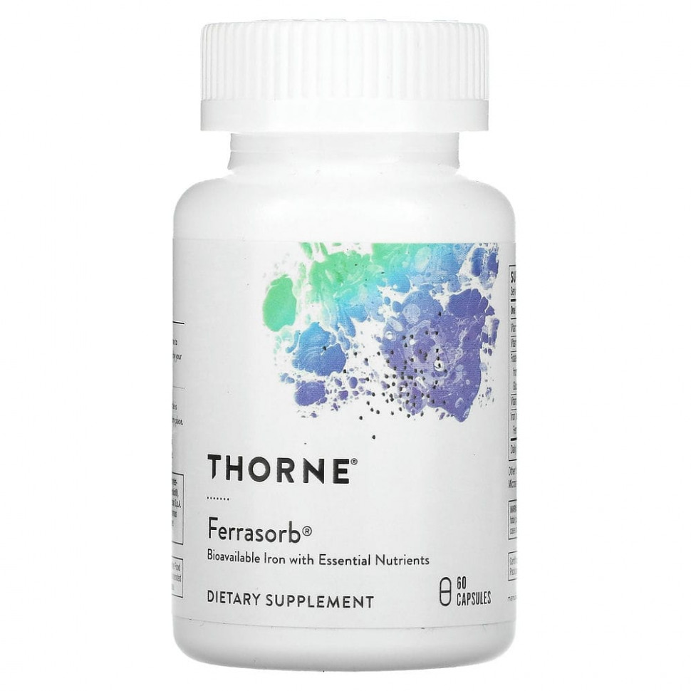 Thorne Research, Ferrasorb,   , 60     , -, 