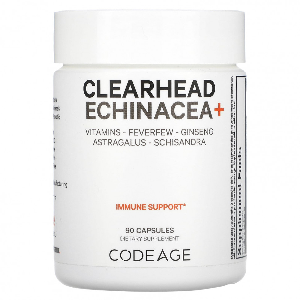  Codeage, Clearhead Echinacea +, 90   Iherb ()