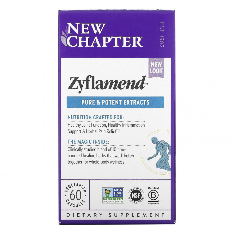 New Chapter, Zyflamend, 60      , -, 