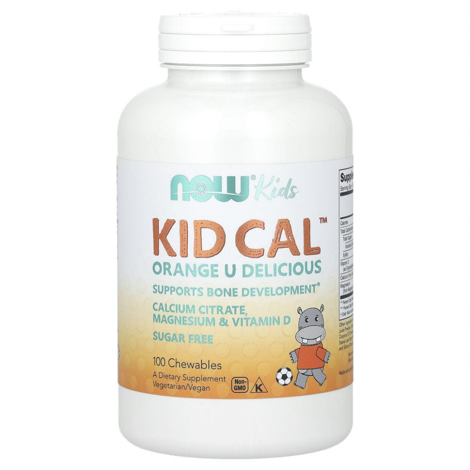 NOW Foods, Kid Cal, 100      , -, 