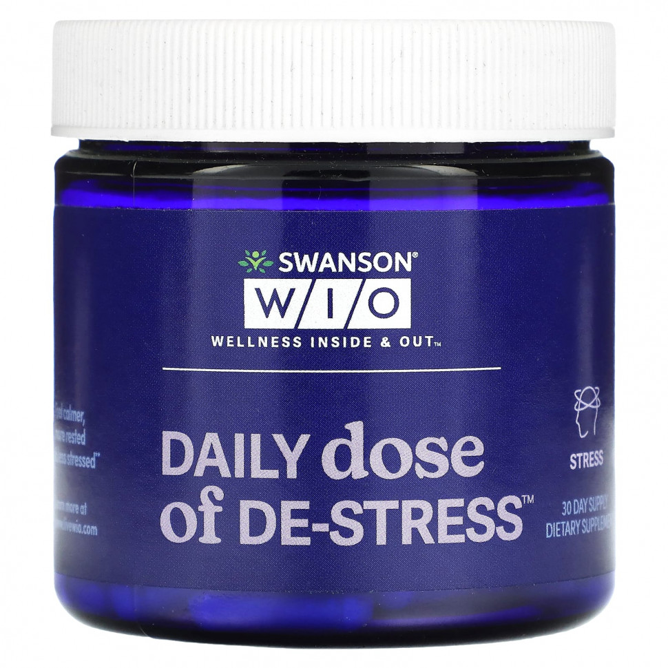  Swanson WIO,   De-Stress, 30   Iherb ()