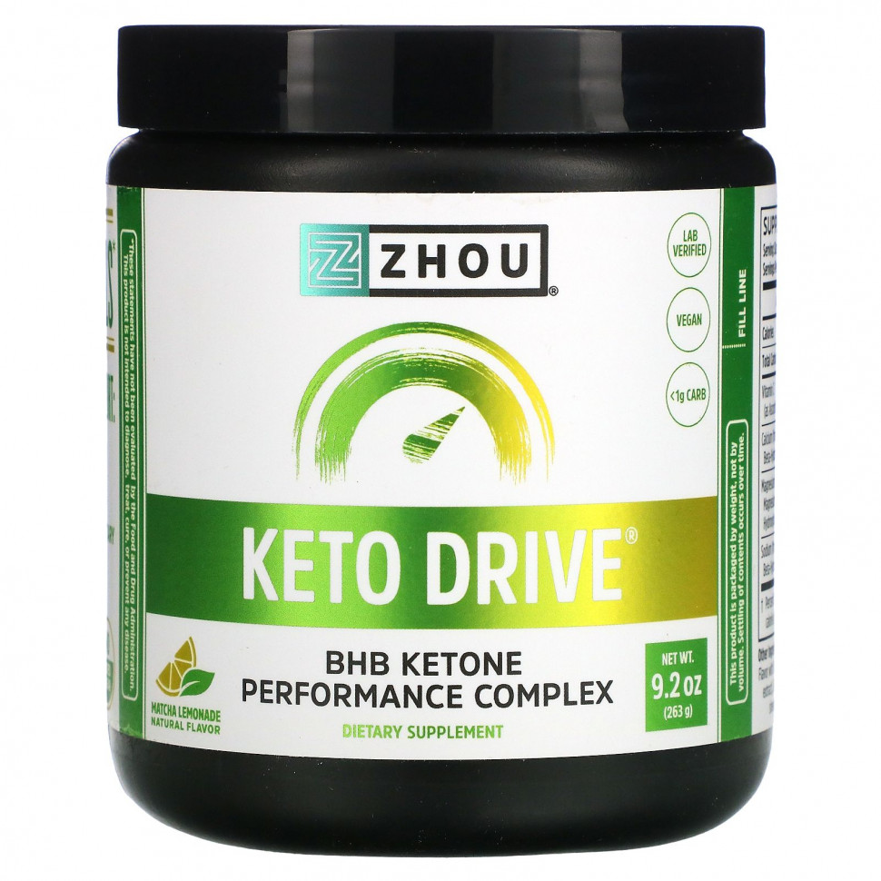 Zhou Nutrition, Keto Drive,   , 263  (9,2 )    , -, 