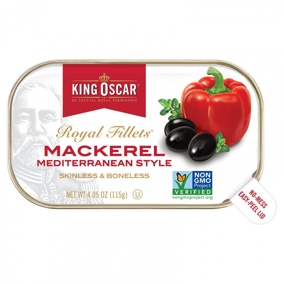 King Oscar, Royal Fillets,  -, 115  (4,05 )    , -, 