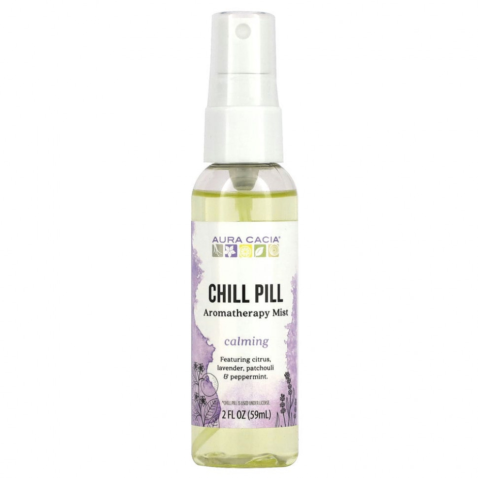 Aura Cacia, Chill Pill  Essential Solutions, 2   (59 )    , -, 