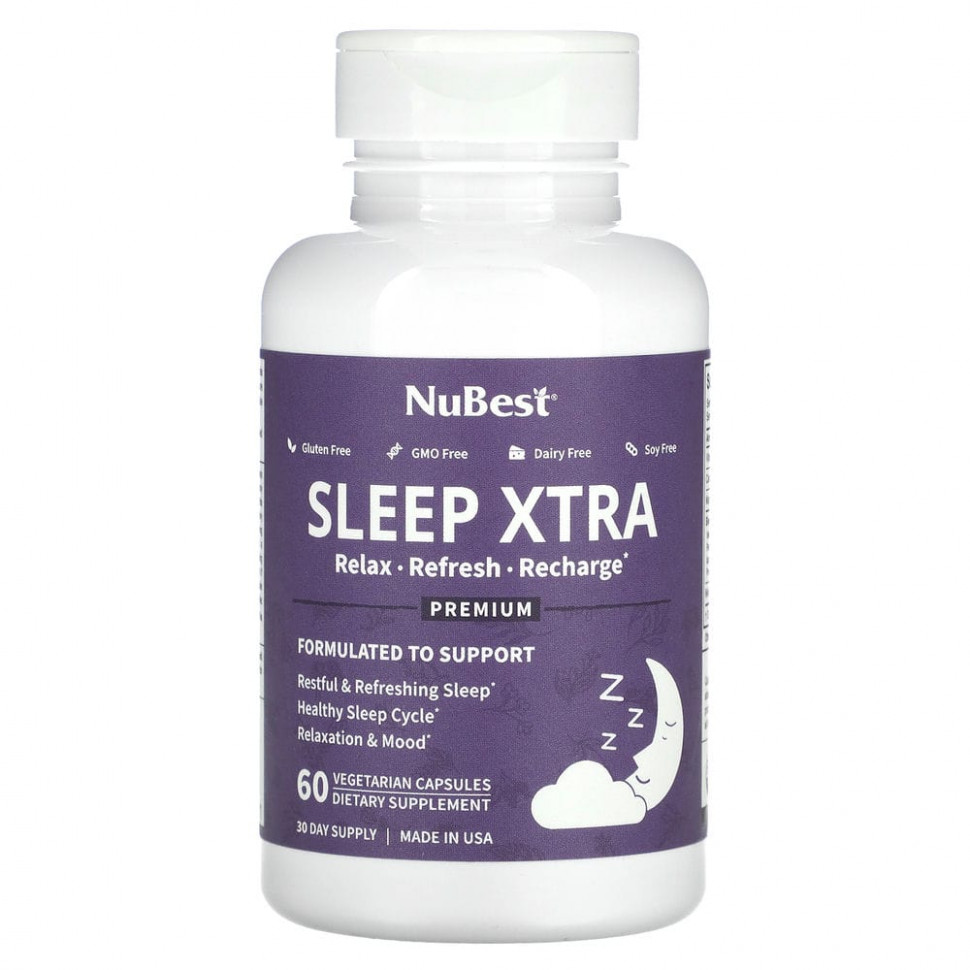  NuBest, Sleep Xtra, 60    Iherb ()