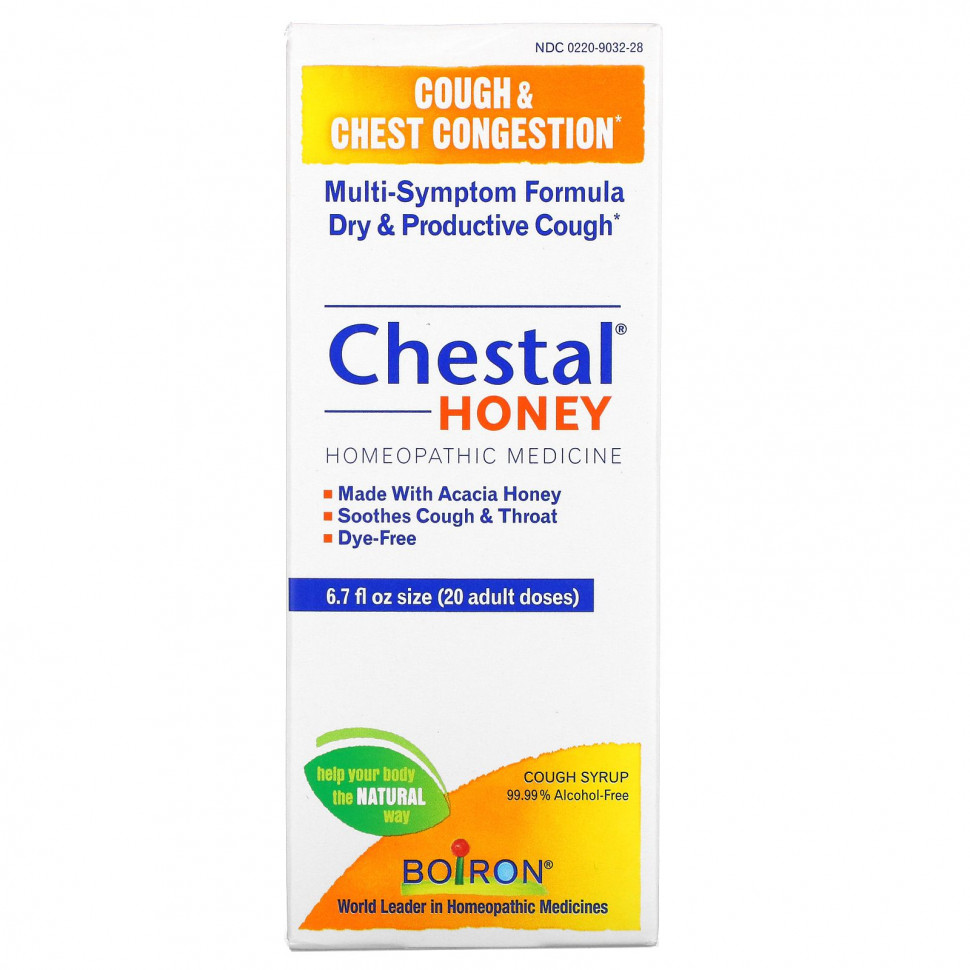  Boiron, Chestal Honey, Cough & Chest Congestion, 6.7 fl oz (20 adult doses)  Iherb ()