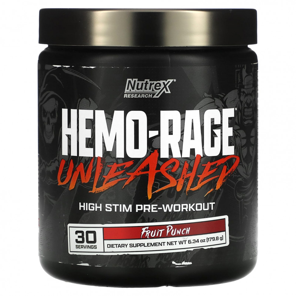 Nutrex Research, Hemo-Rage, Unleashed,     ,  , 179,8  (6,34 )    , -, 