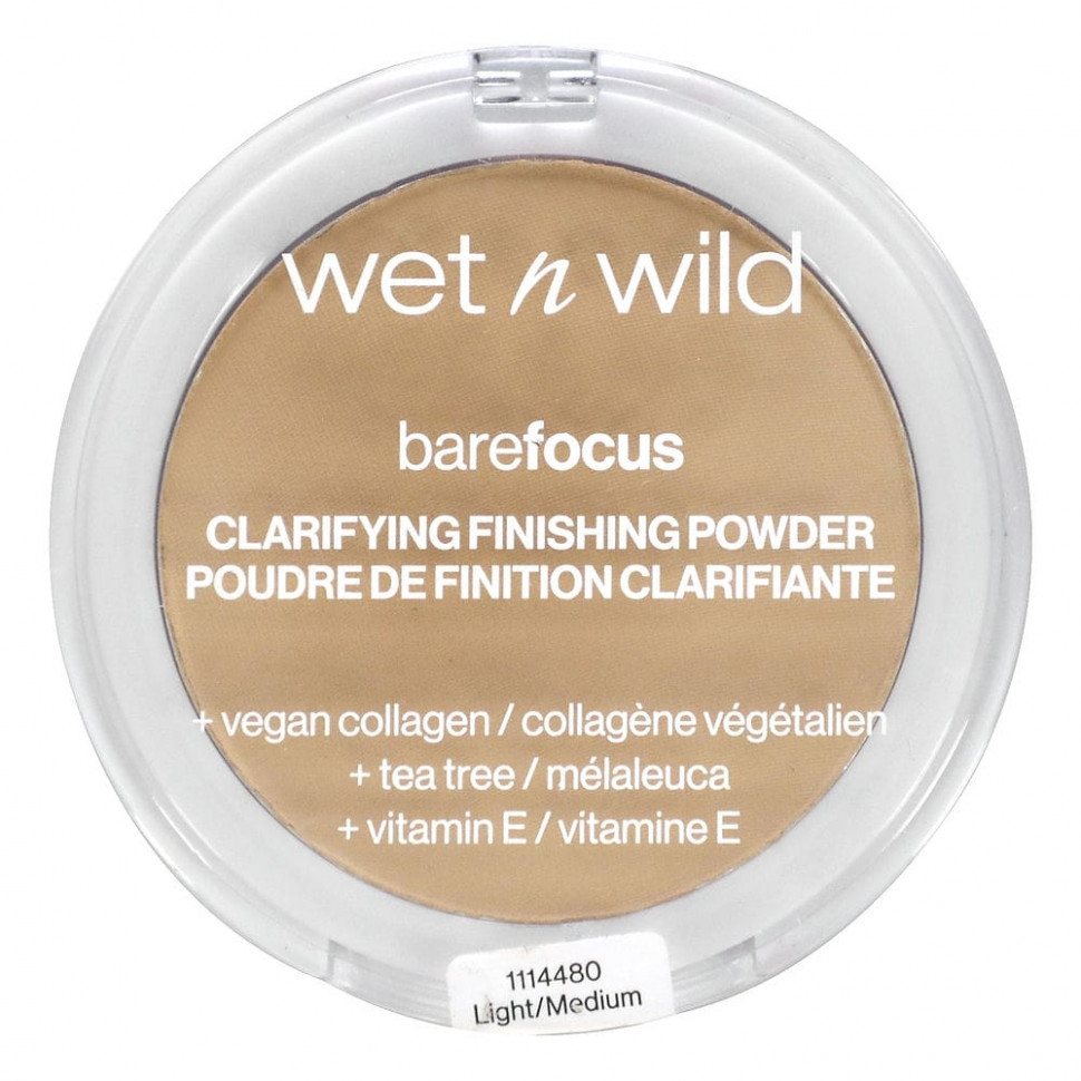 ���������� wet n wild, Barefocus, ��������� �������� �����, ������� / �������, 7,8 � (0,27 �����)  Iherb (������)