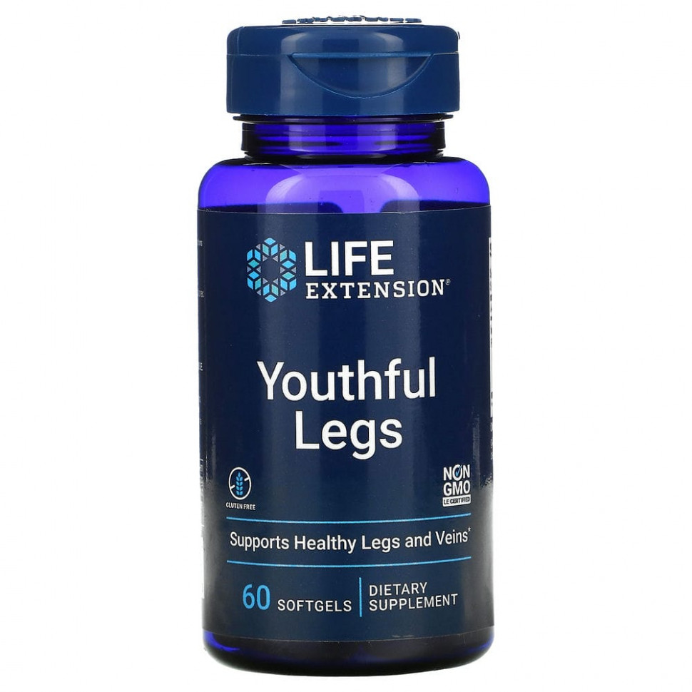 Life Extension, Youthful Legs,    , 60      , -, 