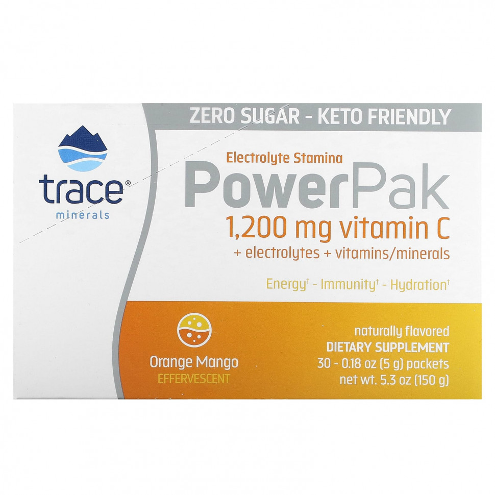 Trace Minerals , PowerPak,   , 30   5  (0,18 )    , -, 