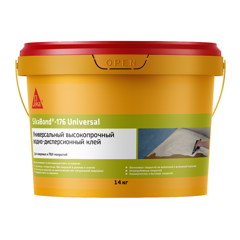 ���������� ���� �����-������������� ��� ������ ��������� �������� Sika Bond-176 Universal 14 ��  