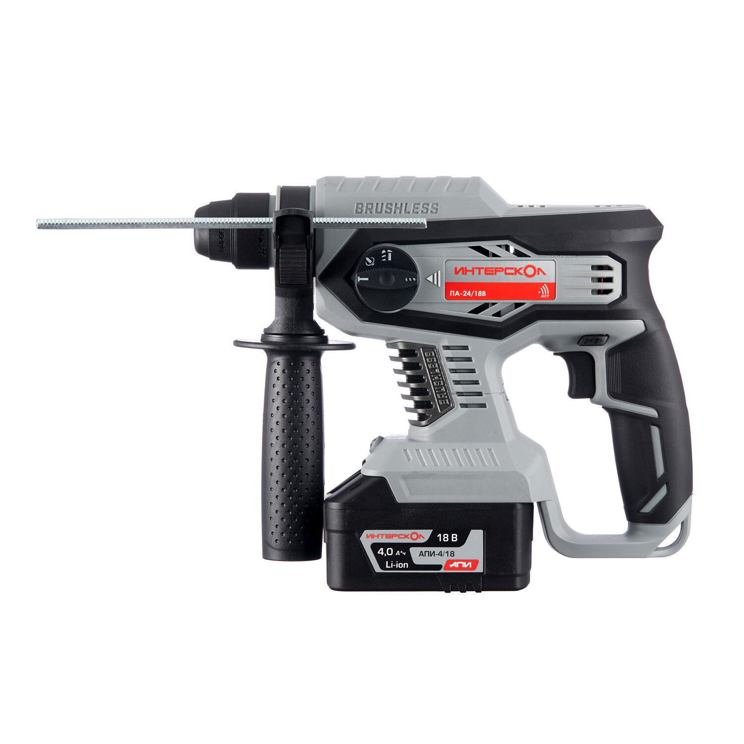 ���������� ���������� �������������� ��������� ��-24/18� 18 � 2,2 �� 4�� Li-Ion SDS-plus � ��� � �� (579.4.1.70)  