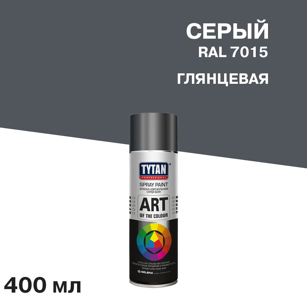 ���������� ������ ����������� Tytan Professional Art Of The Colour ����� ��������� RAL 7015 400 �� (93724)  