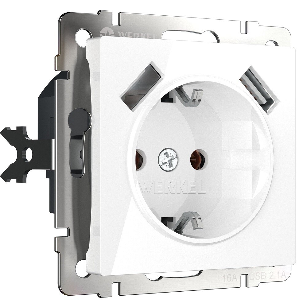 ���������� ������� Werkel ������������ ����� � 2�USB-� (a051141)  