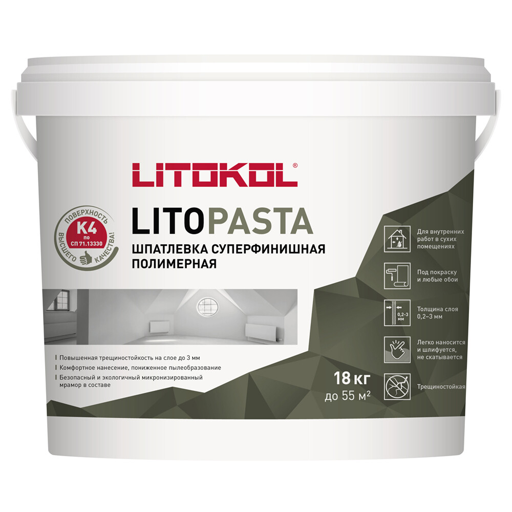 ���������� ��������� ������������� Litokol Litopasta ���������� 18 ��  