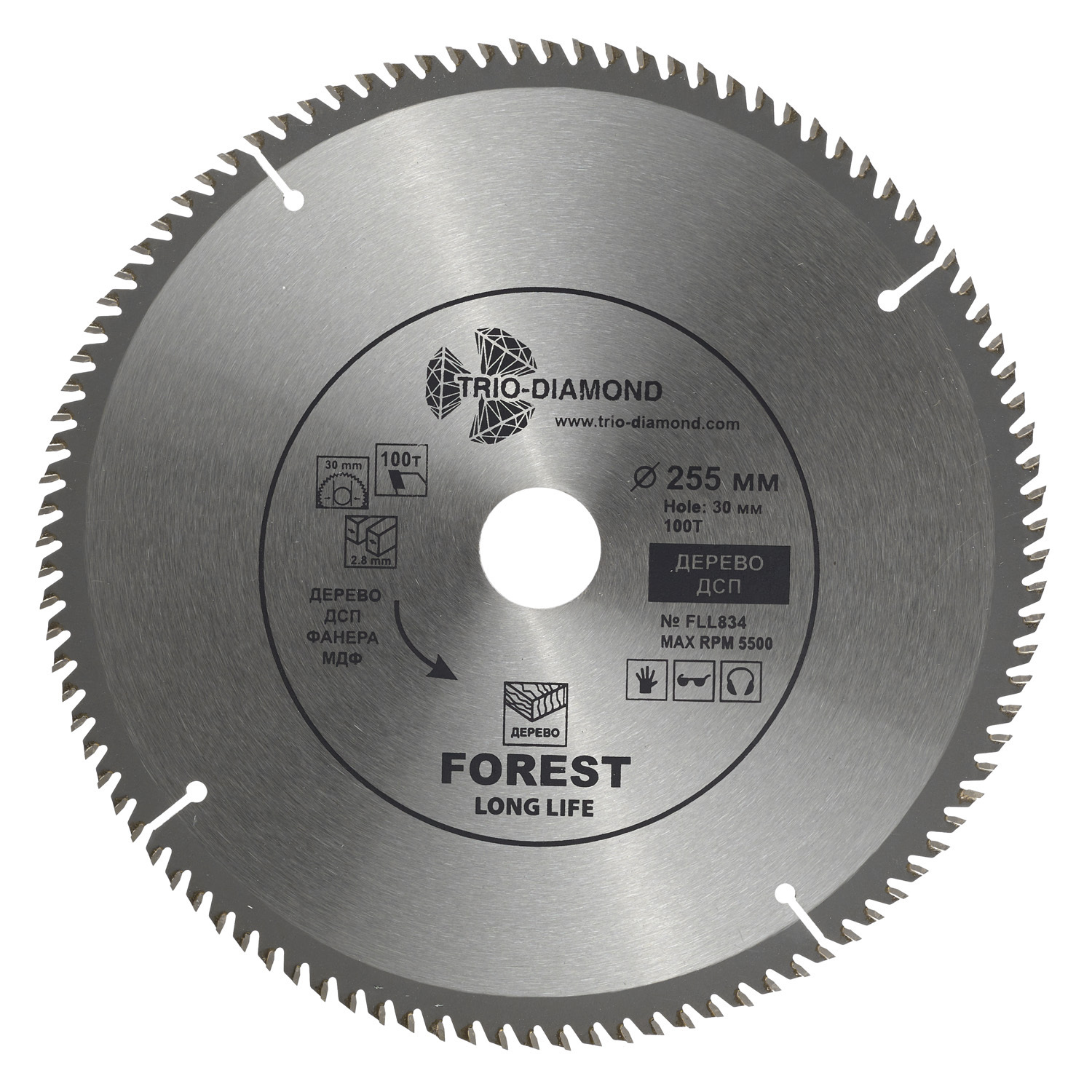 ���������� ���� ������� �� ������ Trio-Diamond 255�30 �� 100 ������ (FLL834)  